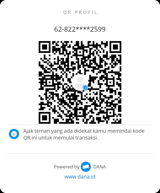 QR DANA Donasi